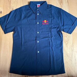 Athlete issue RedBull button down